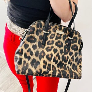 kate spade cheetah purse