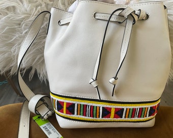 SAM EDELMAN Metal Mosaic Purse With Leather Tassel - Etsy