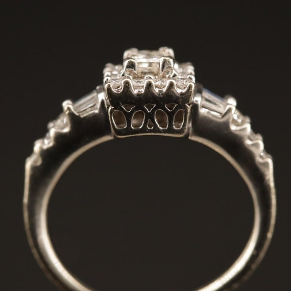 Size 3.25 Beautiful 14k Vintage Diamond Ring | We… - image 3