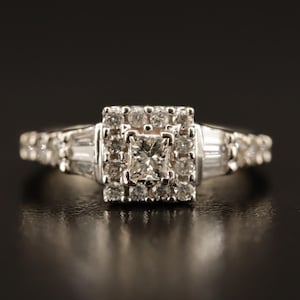 Size 3.25 Beautiful 14k Vintage Diamond Ring | Wedding Ring | Vintage Engagement Ring