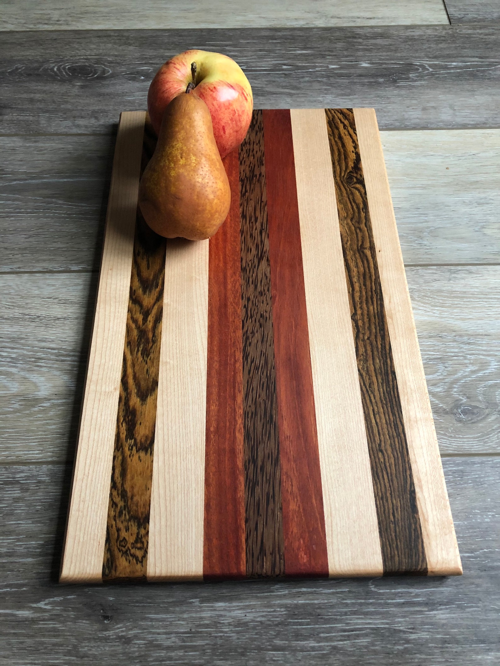 Handcrafted Exotic Wood Cutting Board Made From Species Across Etsy