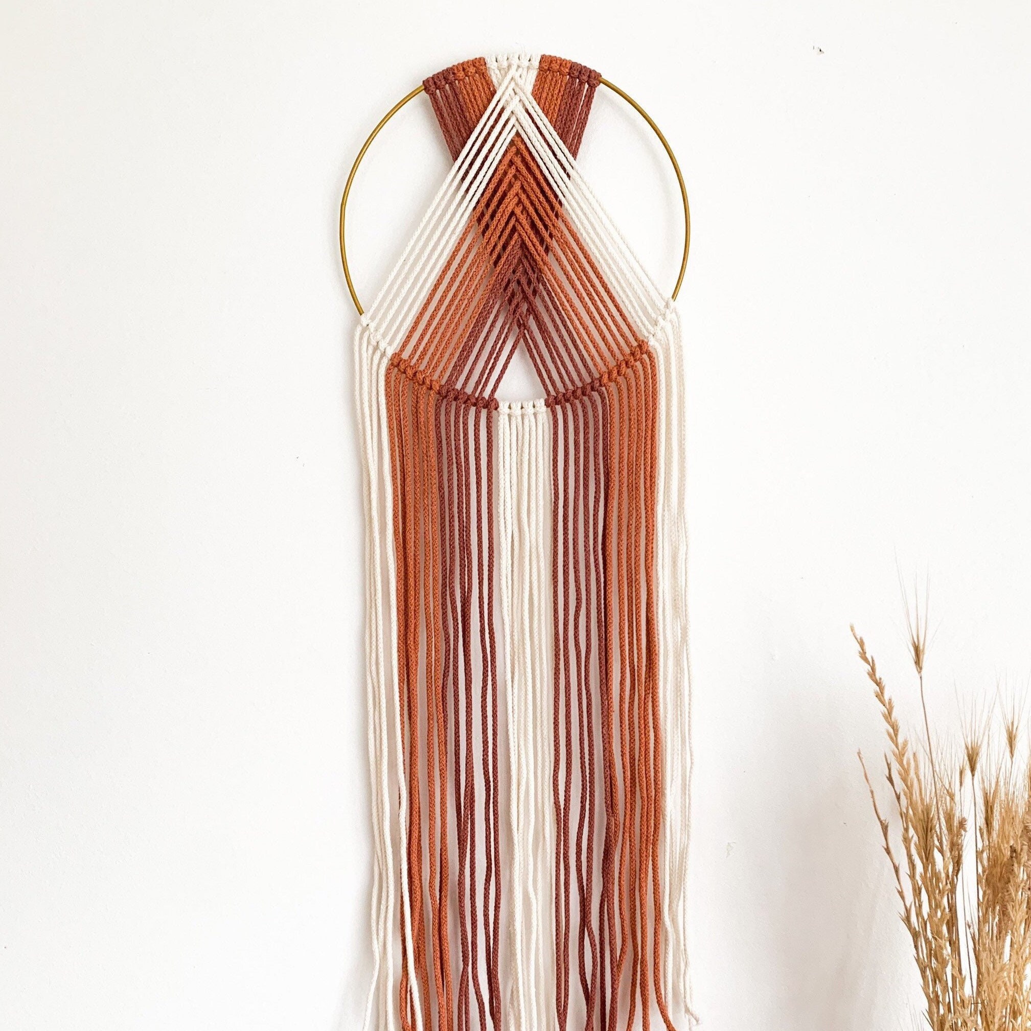 Attrape Rêve Revisité en Macramé