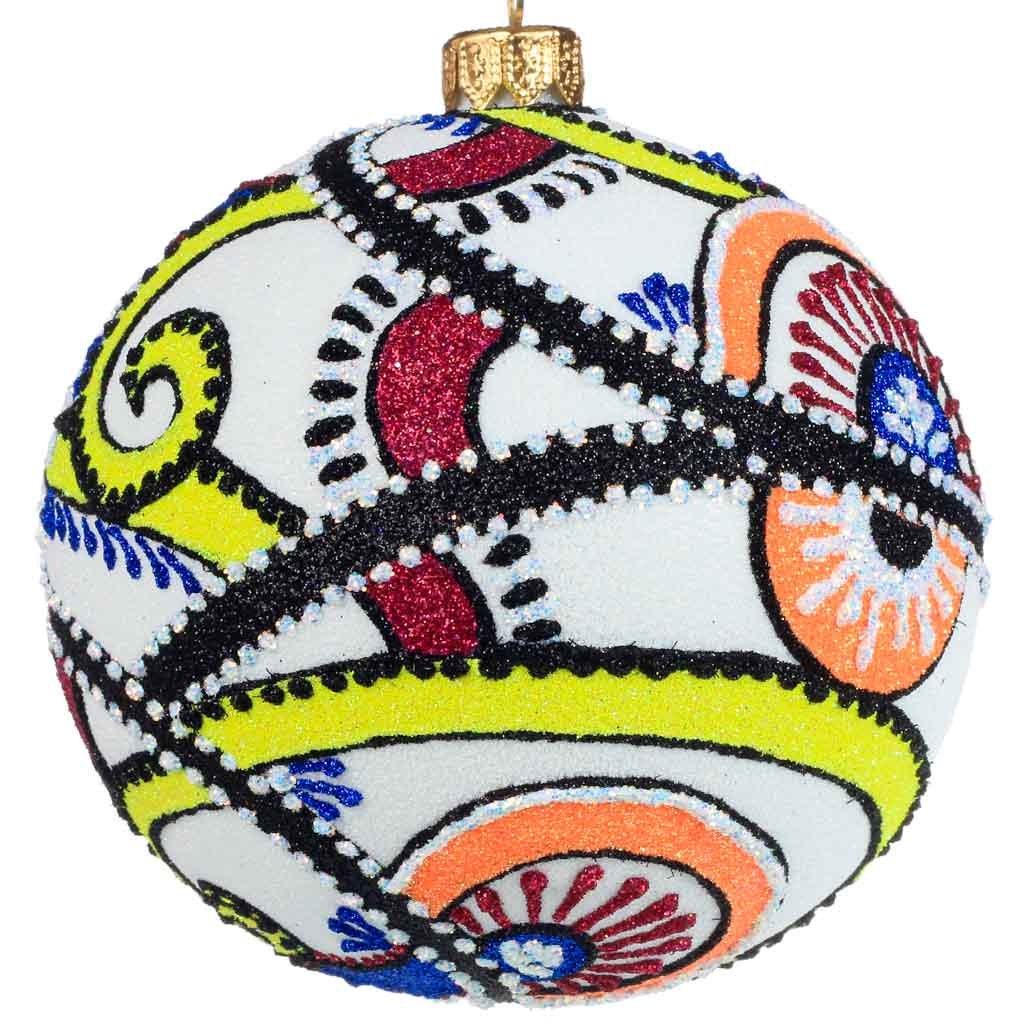 Simple Elegant Collection 118, Glass Christmas Ornament Handmade in ...