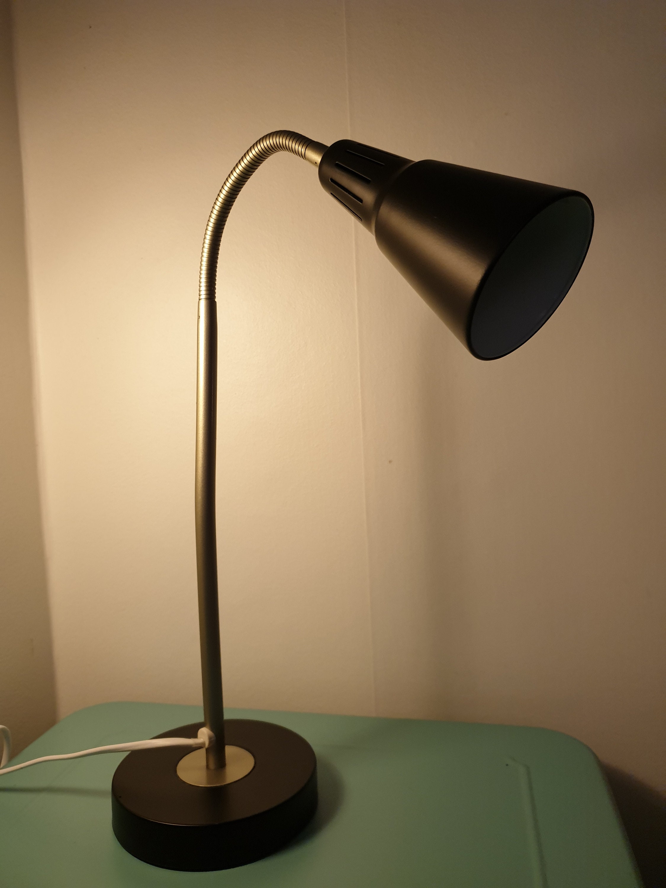 Ikea Kvart Twilight Lamp Retro Table Lamp Night Light Etsy
