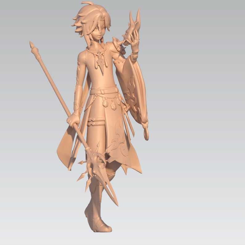 Genshin Impact Xiao 90mm Resin Miniature Tabletop Etsy