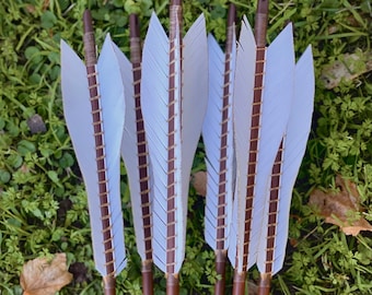 Elven Arrows of the Golden Wood - Fully functional carbon arrows for target archery and cosplay