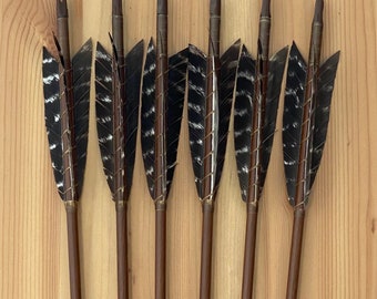 Traditional North American Arrows - Fully functional arrows for hunting and target archery