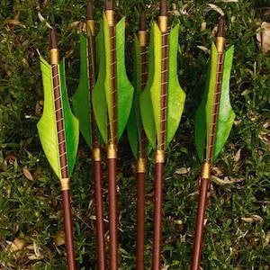 Elven Prince Arrows - Fully functional carbon arrows for target archery and cosplay