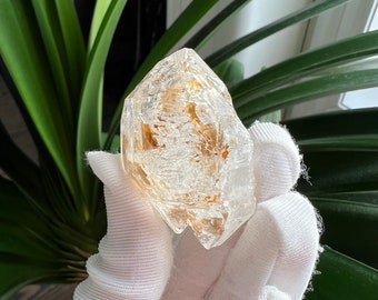 Clear Pakistan Skeletal Quartz with Clay Inclusions/Skeletal Fenster/Window Quartz/100% Natural/Master Healing Stones