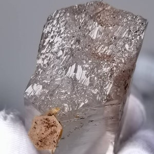 Himalayan Clear Quartz from Hashopi Mine/Self Healed Roots/Blue Needles Quartz/Highest Quality & Best Clarity/Bridge Quartz - 67g image 9