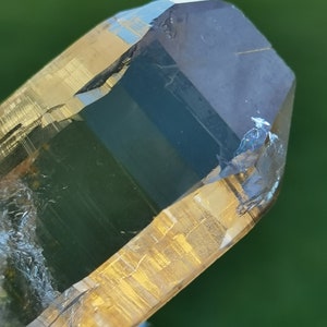 Himalayan Clear Quartz from Hashopi Mine/Self Healed Roots/Blue Needles Quartz/Highest Quality & Best Clarity/Bridge Quartz - 67g image 8