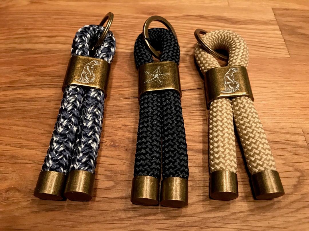 Splice Rope Keychain Rope Keychain - Etsy