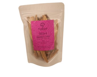 Reishi Whole Dried Mushroom 50g - Functional Mushroom - Culinary Mushroom - Superfood - Mushroom Supplement - Edible Mushroom - Dry Reishi