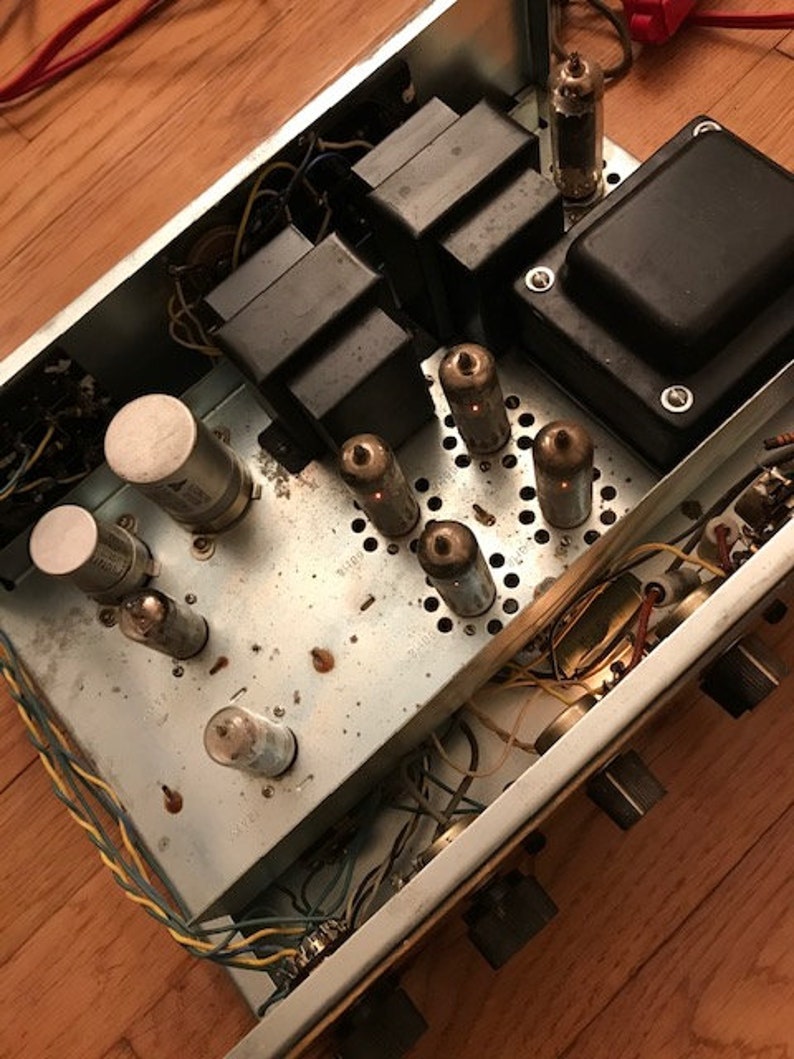 Vintage CalRad SA30B Amplificador de Tubo Integrado Etsy