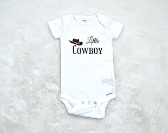 Little Cowboy-babyromper - outfit in westerse stijl voor plattelandsbaby's