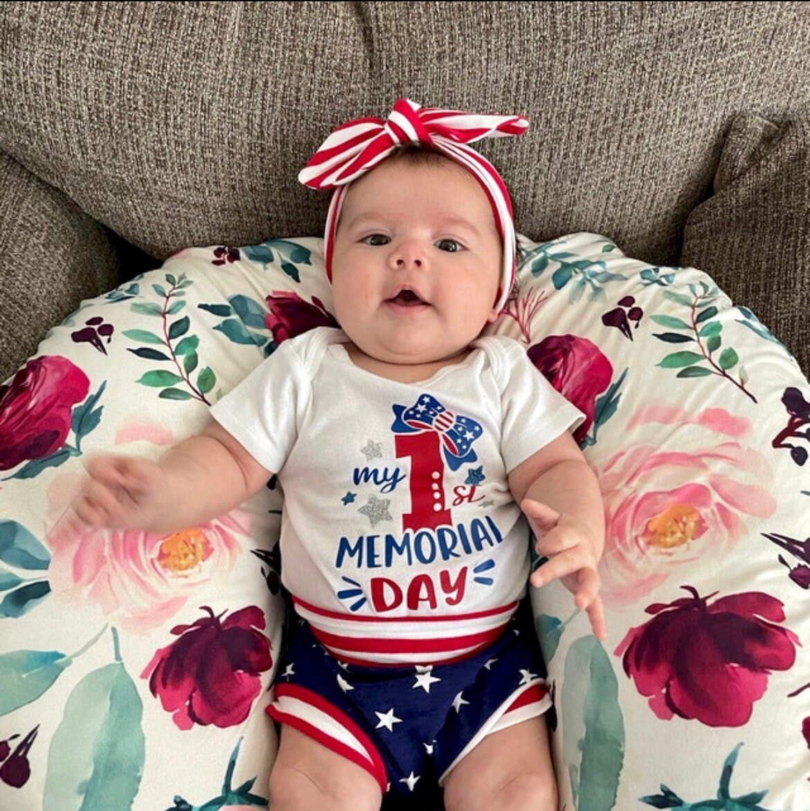 Baby memorial day clearance outfit