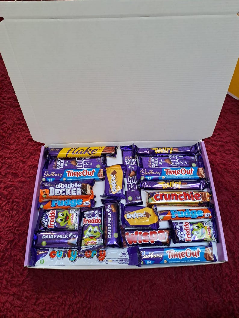 Cadbury's Chocolate Sweet Hamper Selection Gift Box Treat Personalised ...