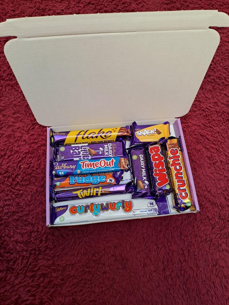 Cadbury's Chocolate Sweet Hamper Selection Gift Box Treat Personalised ...