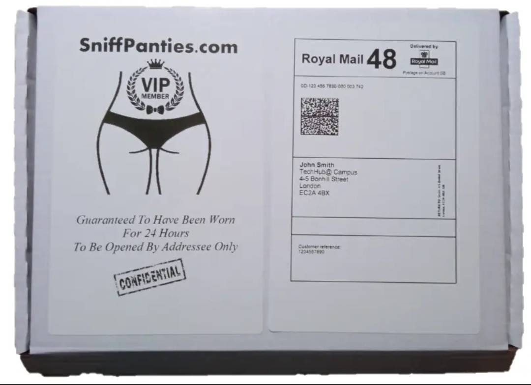 April Fools Prank Post Prank Joke Panty Sniffer Box Includes Unworn