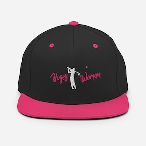 Bogey Woman Golf Embroidered Hat, Trendy Golf Lover Cap, Modern Adjustable Golfing Hat, Custom Embroidered Golf Cap, Golf Apparel Gift