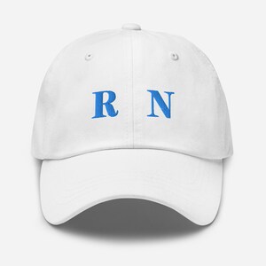 Registered Nurse Baseball Cap, Gift for Nurse, Nurse Birthday Cap, Embroidered RN Cap