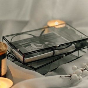 photo box, glass box, 10x15, usb box, flash drive box