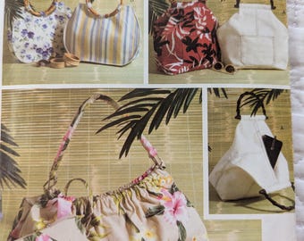 Butterick pattern 166, 3 handbag designs