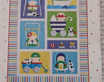 Babies Applique Quilt Pattern By Amy Bradley