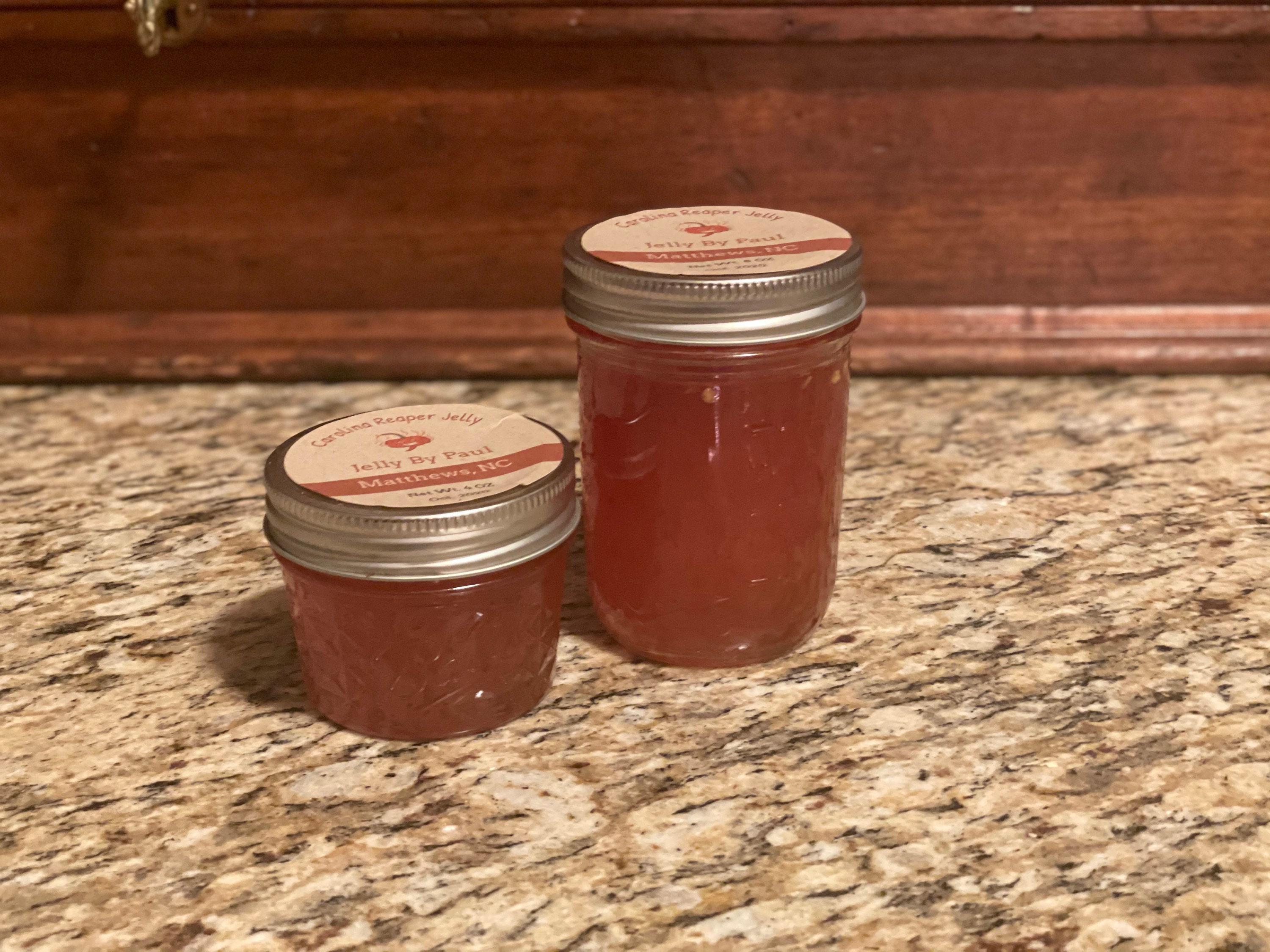 Carolina Reaper Jelly Etsy