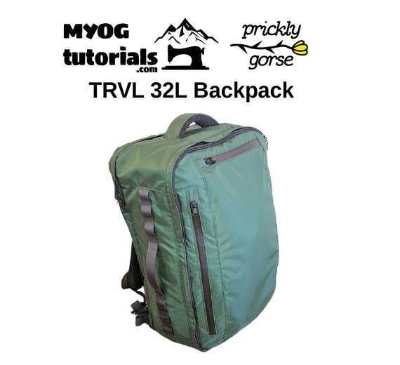 TRVL32 Travel Backpack Sewing Guide: Pattern + Instructions. 32 Litre Onebag EDC, MYOG, DIY Outdoor Gear, Backpacking Climbing Crag Bag - Etsy Israel TRVL32 Travel Backpack Sewing Guide: Pattern + Instructions. 32 Litre Onebag EDC, MYOG, DIY Outdoor Gear, Backpacking Climbing Crag Bag - Etsy Israel