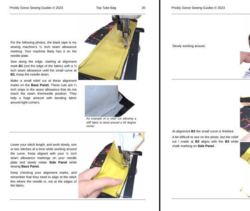 Top Tube Bag, Small and Large PDF Sewing Guide Pattern Instructions. MYOG, DIY Outdoor Gear. Ultralight Bicycle Touring Bikepacking. 2 Sizes image 8