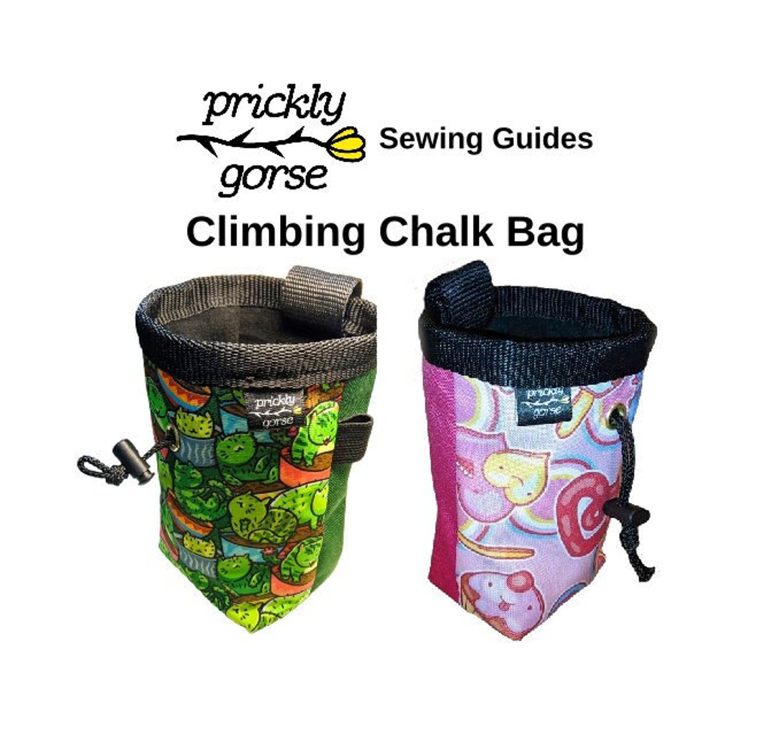 Myog Patterns Climbing Chalk Bag PDF Sewing Guide Pattern Instructions. MYOG, DIY ...