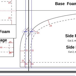 Top Tube Bag, Small and Large PDF Sewing Guide Pattern Instructions. MYOG, DIY Outdoor Gear. Ultralight Bicycle Touring Bikepacking. 2 Sizes image 4