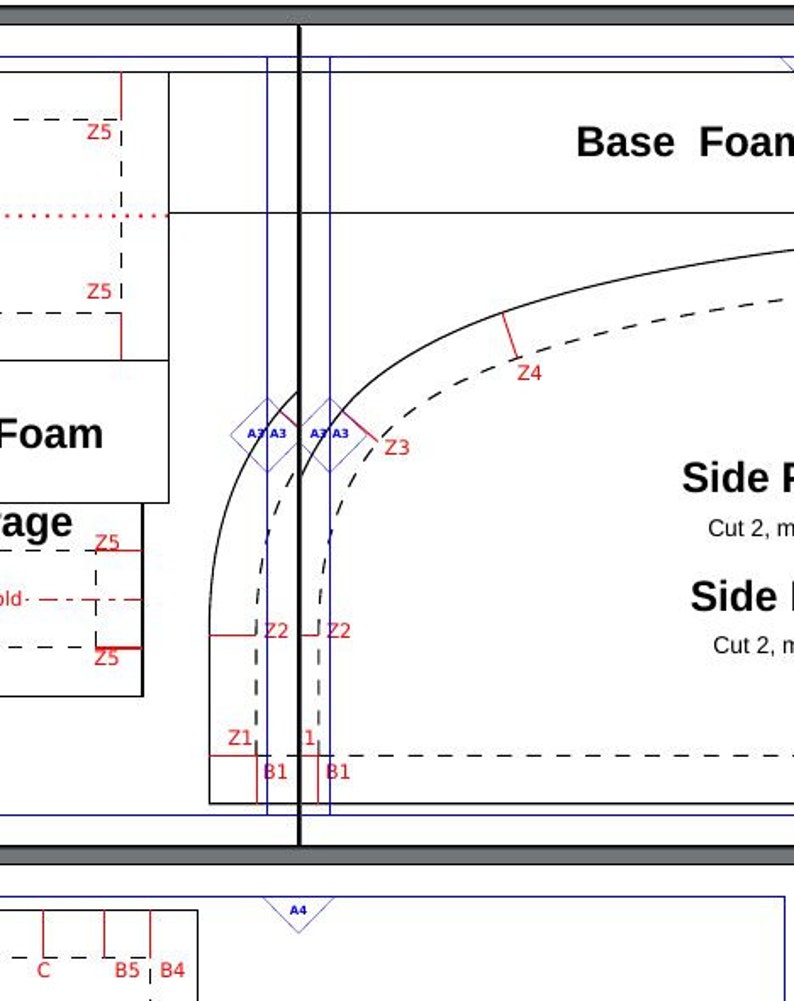 Top Tube Bag, Small and Large PDF Sewing Guide Pattern Instructions. MYOG, DIY Outdoor Gear. Ultralight Bicycle Touring Bikepacking. 2 Sizes image 4