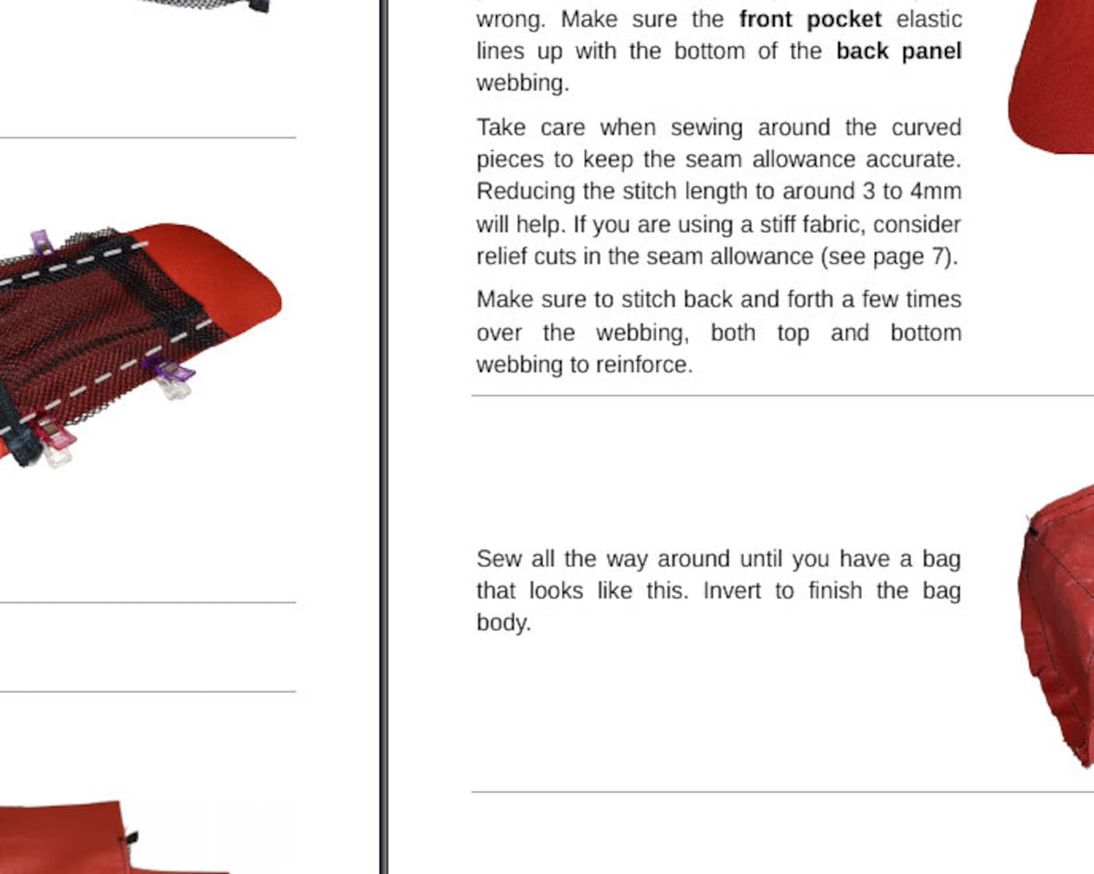 Myog Patterns Bikepacking Stem Bag PDF Sewing Guide Pattern Instructions. MYOG, DIY ...