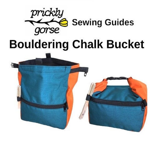 Chalk Bag / Stuff Sack Sewing Pattern | Pdf Printable Sewing