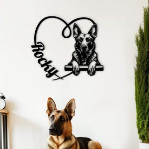 Belgian Malinois Wooden Wall Art, Handmade Dog Portrait Sign, Personalized Pet Wall Decor, Dog Room Hanging, Unique Gift for Dog Owners