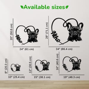 French Bulldog Lover Gift: A personalized wood sign featuring a French Bulldog, ideal as a thoughtful gift for Frenchie enthusiasts.