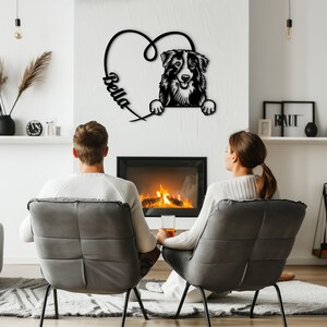 Personalized Australian Shepherd owner gift, ideal for dog lovers.