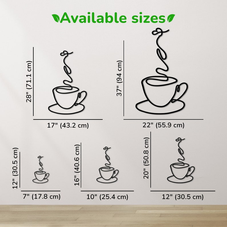 Coffee bar wall decor, handmade wood sign for coffee enthusiasts.
