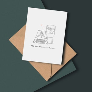 Armenian Love Greeting Card for Valentine's Day, Anniversary, Birthday
