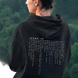 Jesus is (Names of God) Cool Christian Graphic Hoodies| Names of God Christian Hoodie| Christian Apparel| Cool Jesus Hoodie| for Women & Men