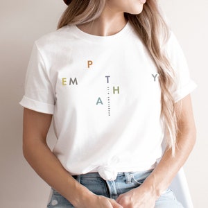 Empathy Shirts| Christian Shirts| Christian Apparel| For Women and Men| Cool Graphic Jesus Shirts| Bible Tshirt| Church Tees| Ephesians 4:32