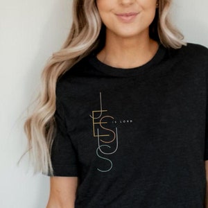 Jesus is Lord| Jesus is Lord Shirt| Christian Shirts For Women and Men| Christian Shirt | Bible Shirt | Church Shirt |Jesus Tees
