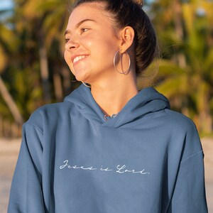 Jesus is Lord| Jesus is Lord Hoodies| Christian Hoodies For Women and Men| Christian Shirts| Bible Hoodies | Christian Apparel| Jesus Hoodie