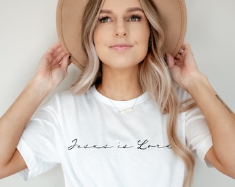 Jesus is Lord| Jesus is Lord Shirt| Christian Shirts For Women and Men| Christian Shirt | Bible Shirt | Church Shirt |Jesus T
