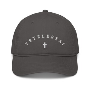 Tetelestai Organic dad hat
