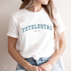 Tetelestai| It is Finished Tee| Easter T-Shirt| Christian Clothing| Cool Jesus Shirts| Christian Apparel| John 19:28 Unisex t-shirt