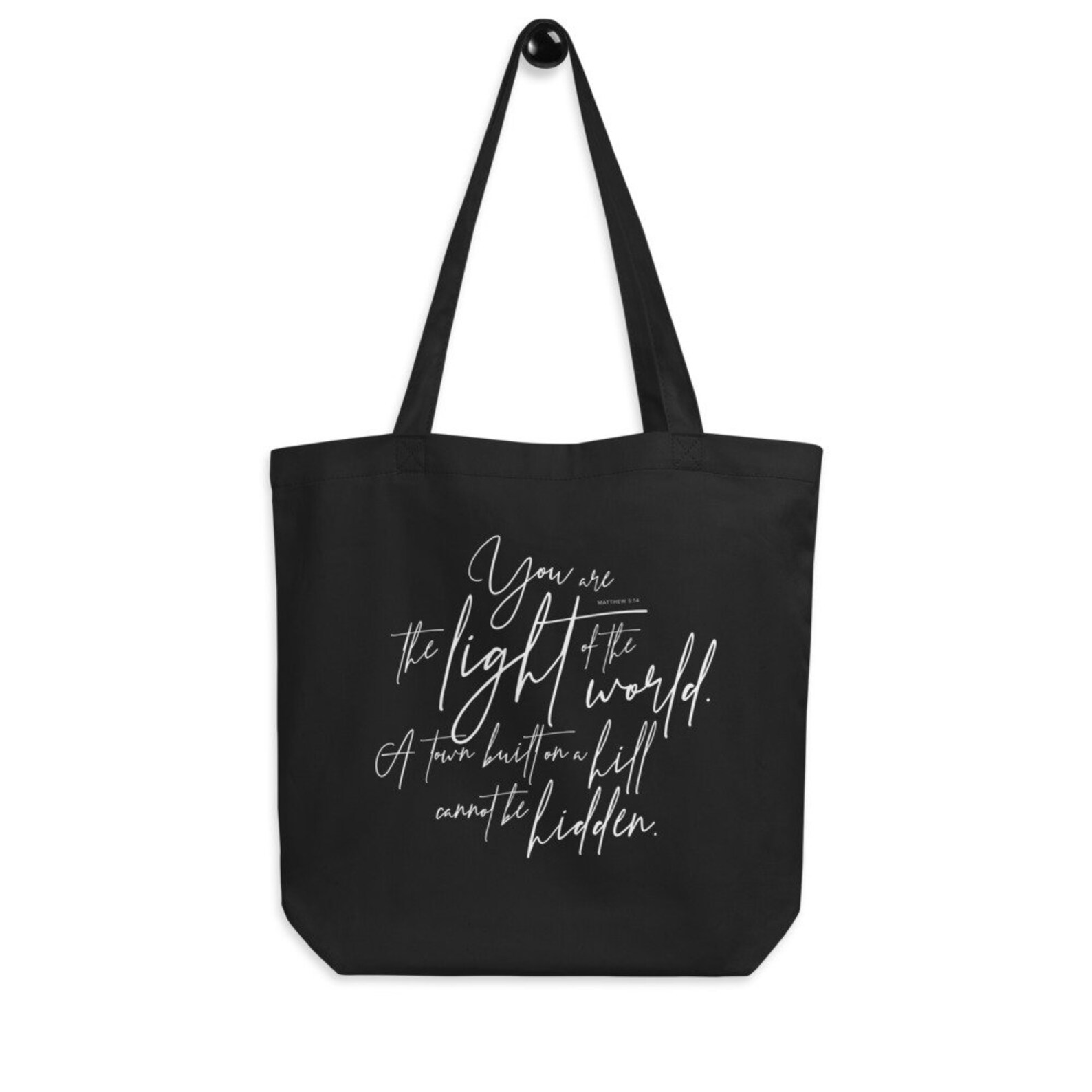 Christian Tote Bags Bible Scripture Tote Bag Organic Cotton - Etsy ...