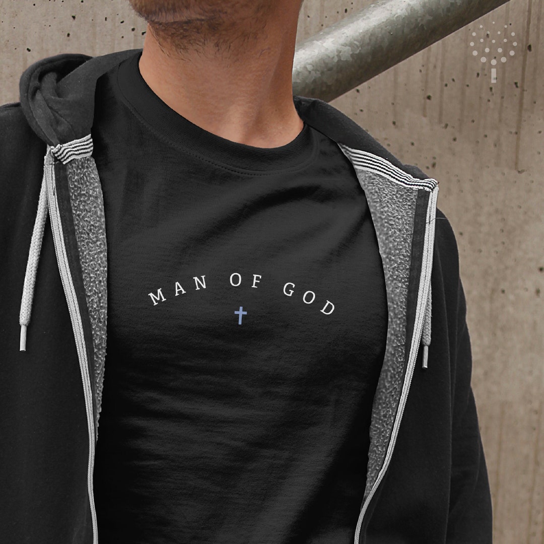 Man of God Christian Graphic Shirts Christian Men Tees Christian Shirts ...